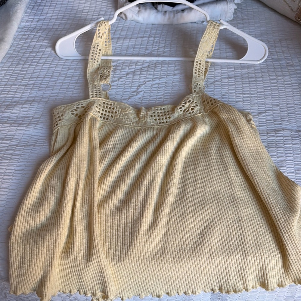 Rewind Cream Lace Camisole Top